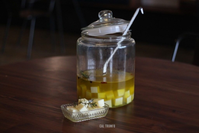 Daus amb formatge Cal Trumfo