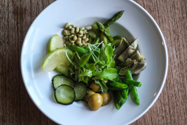 Amanida verda Cal Trumfo